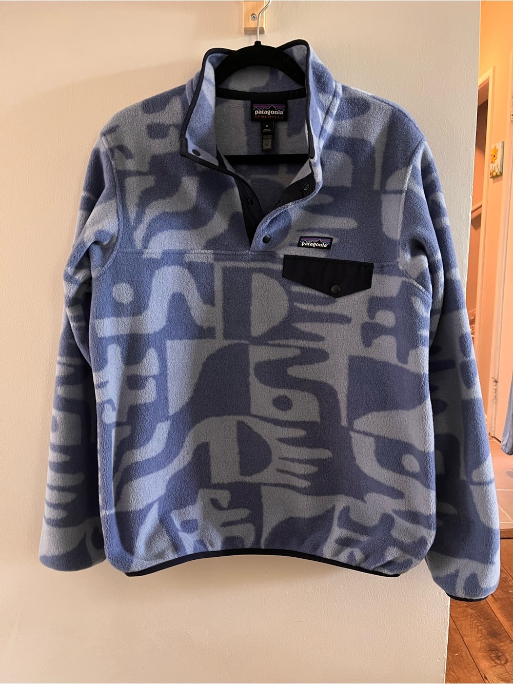 Patagonia Synchilla Fleece Pullover Jacket - Barnacle Blue